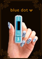 blue dot